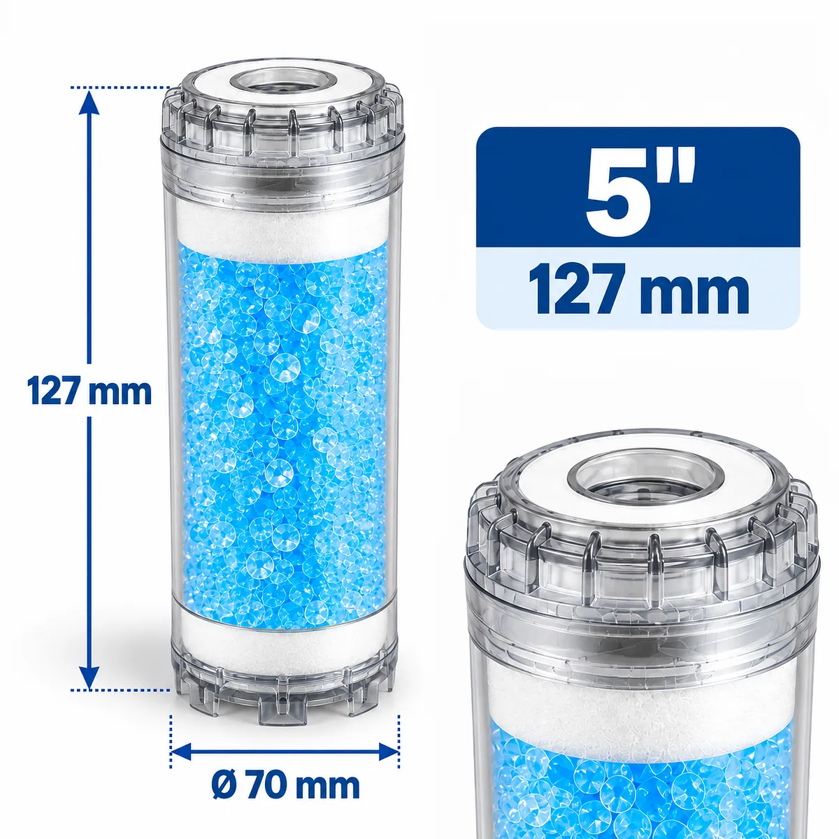 Cartouche anti-calcaire et anticorrosion · 5"