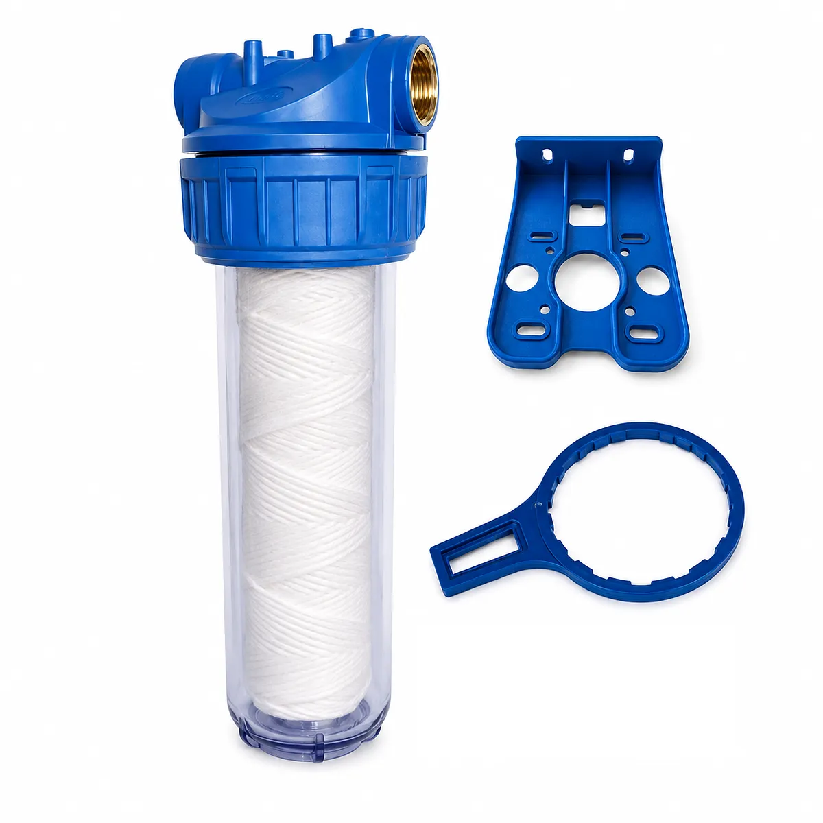 Kit filtration anti-sédiments 9"3/4, corps 3 parties