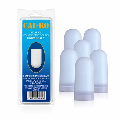 Recharges anticalcaire CAL-KO pour mini doseur, pack de 6
